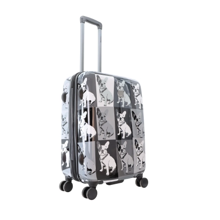 Średnia walizka twarda Saxoline Bulldog Mono 68 l