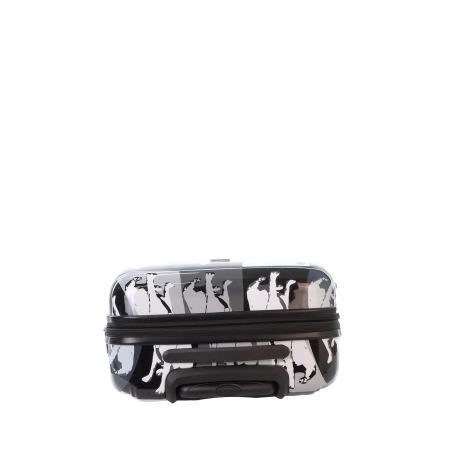 Średnia walizka twarda Saxoline Bulldog Mono 68 l