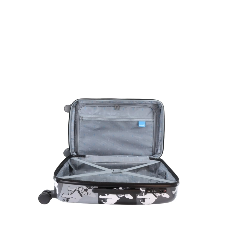 Średnia walizka twarda Saxoline Bulldog Mono 68 l