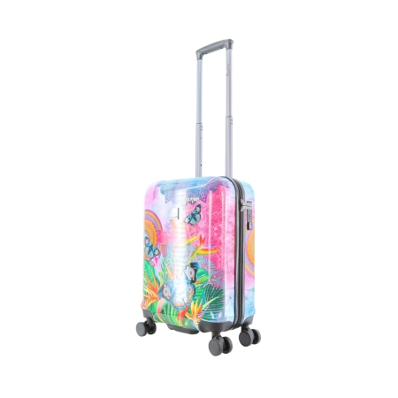 Mała walizka twarda Saxoline Butterfly 32 l