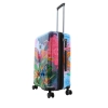 Średnia walizka twarda Saxoline Butterfly 65 l