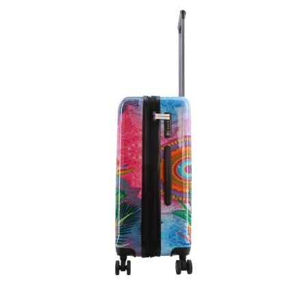 Średnia walizka twarda Saxoline Butterfly 65 l