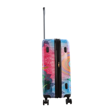 Średnia walizka twarda Saxoline Butterfly 65 l