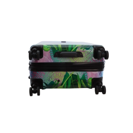 Średnia walizka twarda Saxoline Butterfly 65 l