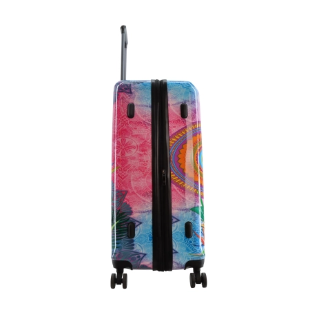 Duża walizka twarda Saxoline Butterfly 104 l