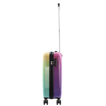 Mała walizka twarda Saxoline Rainbow 33 l
