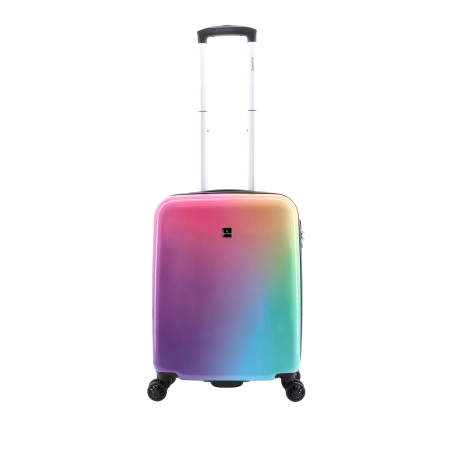 Mała walizka twarda Saxoline Rainbow 33 l