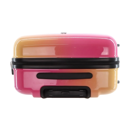 Średnia walizka twarda Saxoline Rainbow 58 l