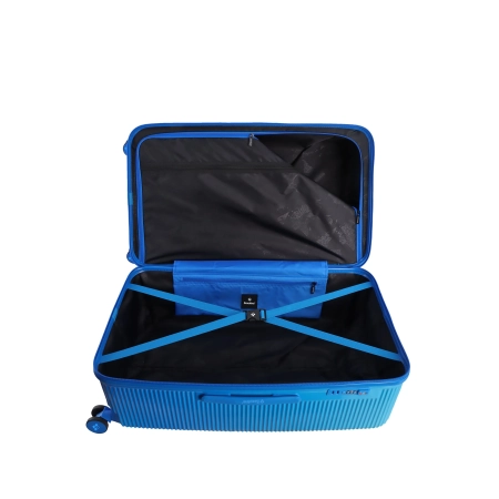 Walizka duża typu kuferek Saxoline Twist Blue (10)