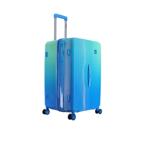 Walizka duża typu kuferek Saxoline Twist Blue (5)