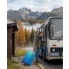 Walizki typu kufer Saxoline Twist Blue