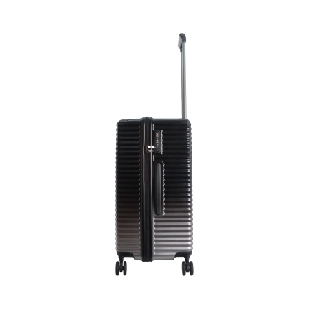 Średnia walizka twarda Saxoline Elite Trunk czarna 72 l