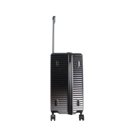 Średnia walizka twarda Saxoline Elite Trunk czarna 72 l