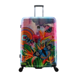 Duża walizka twarda Saxoline Butterfly 104 l