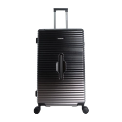 Duża walizka twarda Saxoline Elite Trunk czarna 116 l