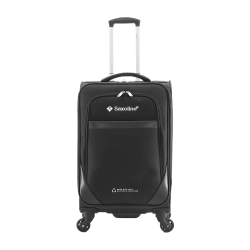 Mała walizka miękka Saxoline Soft czarna 36 l