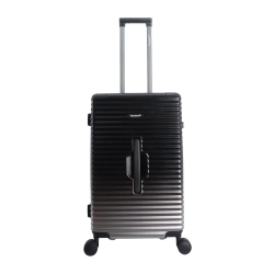 Średnia walizka twarda Saxoline Elite Trunk czarna 72 l