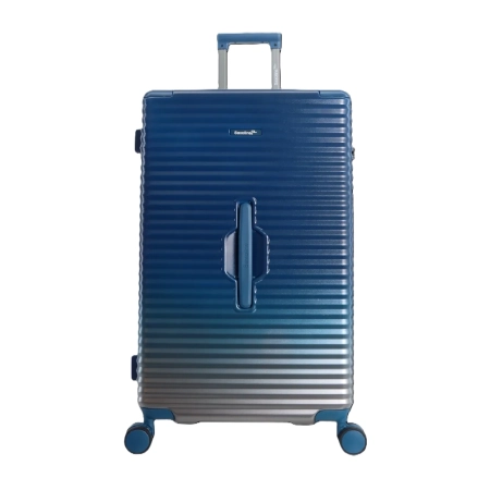 Duża walizka twarda Saxoline Elite Trunk niebieska 116 l